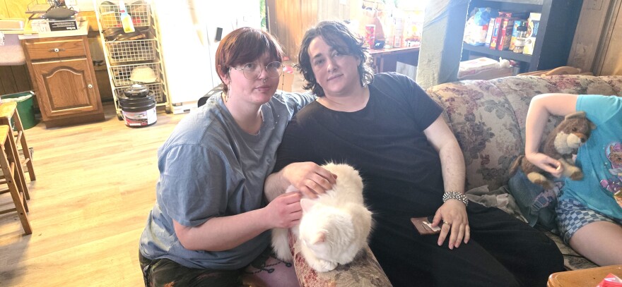 Wren Medina and his parter Matthew Clum.