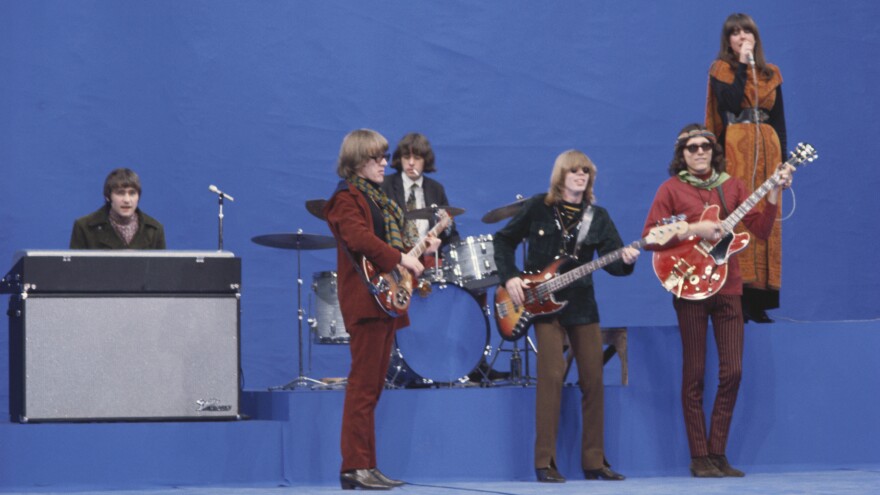 Jefferson Airplane in May 1967: Marty Balin (from left), Paul Kantner, Spencer Dryden, Jack Casady, Jorma Kaukonen and Grace Slick.