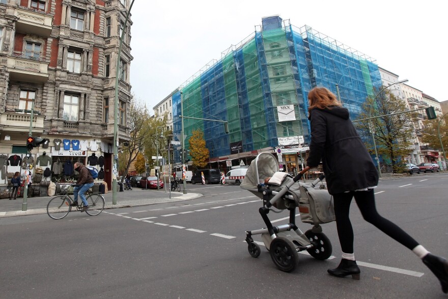 Berlin's Prenzlauer Berg neighborhood, like many others across the city, is experiencing a real estate boom. Housing prices have risen by as much as 20 percent in the past year in some German cities.