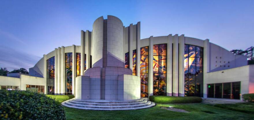 Temple Israel on Providence Road in Charlotte. 