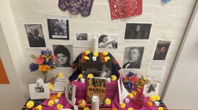 The MSU Office of Institutional Diversity and Inclusion has crafted an ofrenda to honor civil rights activists who have influenced their efforts in diversity, equity, and inclusion