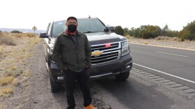 Jerome Lucero is the governor of Zia Pueblo in New Mexico, and one of its police officers.