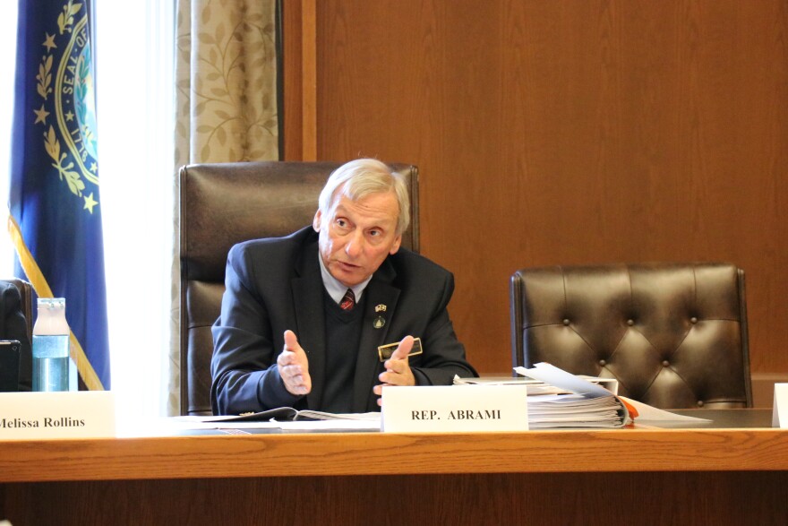 Rep. Patrick Abrami, R-Stratham, chairman of the commission to study legalization, regulation and taxation of marijuana in N.H.