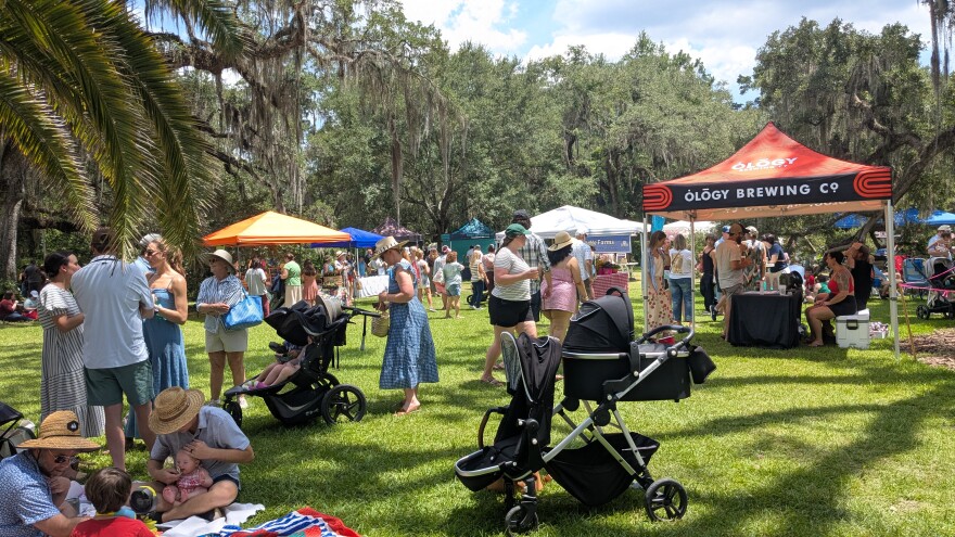 Farm-fresh produce, beer and baked goods.