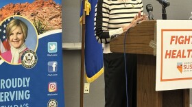 Congresswoman Susie Lee (D-NV) at the Atomic Museum in Las Vegas