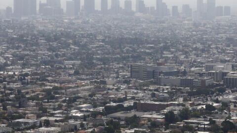 Smog is common not only in Los Angeles but also in cities across the country. New research finds that long-term exposure to high levels of air pollution may be as harmful to the lungs as smoking.