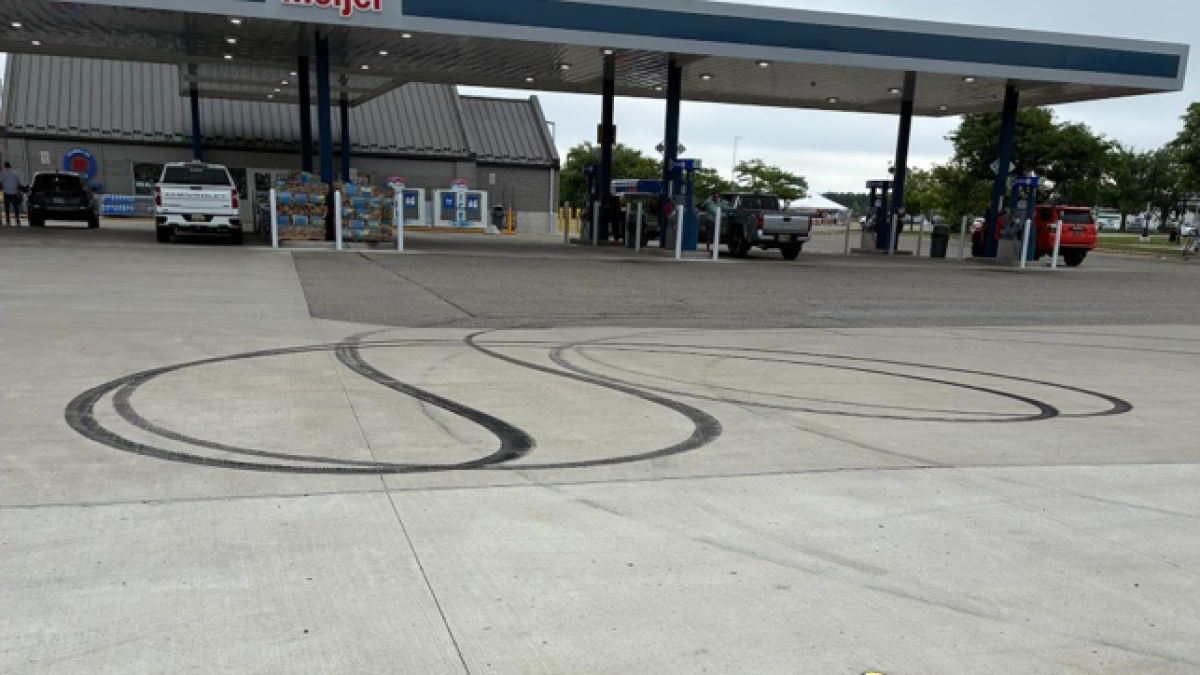 Battle Creek sues to take a driver's Mustang after he allegedly drove recklessly near a gas station