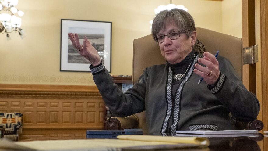 Gov. Laura Kelly called the "foreign adversary" legislation overly broad and said implementation of the bill could open up the state to constitutional violations.