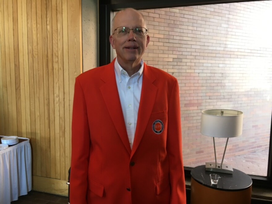 Munson has traded in his University of Michigan blue for RIT orange