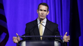 Pennsylvania Auditor General Eugene DePasquale speaks during a Pennsylvania Democratic Party fundraiser in Philadelphia, Friday, Nov. 1, 2019. 