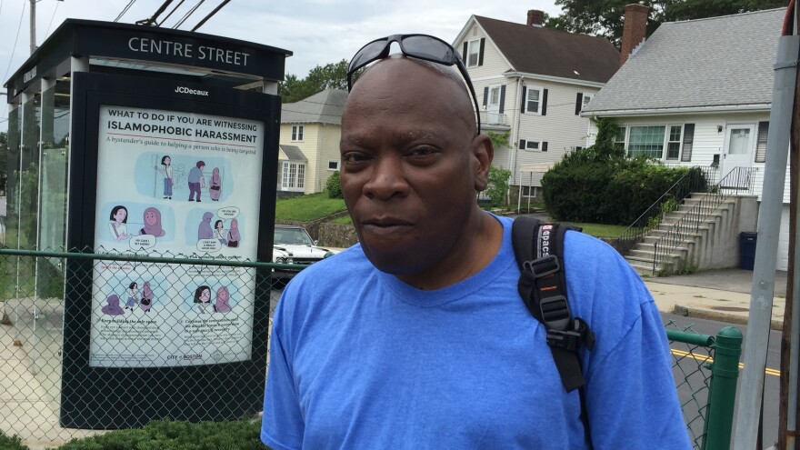 A group of kids recently uttered slurs at Robert Powell after he stood up for a Muslim boy on a bus.