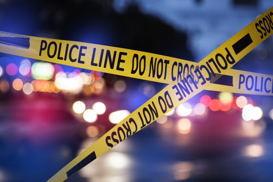 Police line
