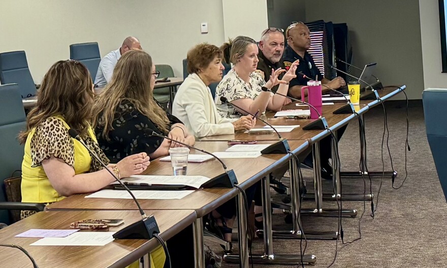 Members of McLean County's Criminal Justice Coordinating Council convened for a quarterly meeting on April 23, 2026 to discuss trends related to the Pretrial Fairness Act and plans to study recidivism in the county in 2026.