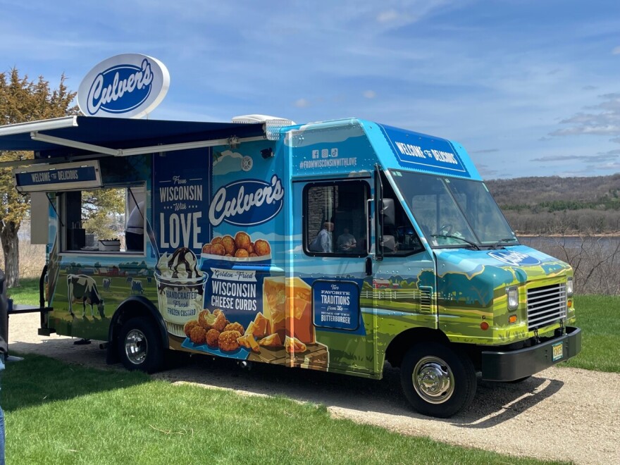 The first-ever Culver's food truck will be handing out free cheese curds and free frozen custard at Pioneer Park in Salt Lake City.