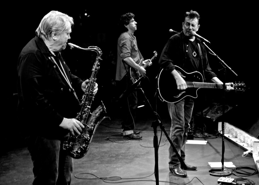 Bobby Keys plays sax with the Joe Ely Band.