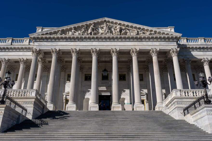 The House of Representatives is seen on the morning after Election Day, at the Capitol in Washington, Wednesday, Nov. 5, 2025, day 36 of the government shutdown. (J. Scott Applewhite/AP)