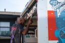 Adrian Turner closes the U-Haul to his and Michael Myers' Virginia Beach apartment. Job loss and rising costs ultimately resulted in them getting evicted. Advocates say more people in Hampton Roads are finding themselves in similar situations.