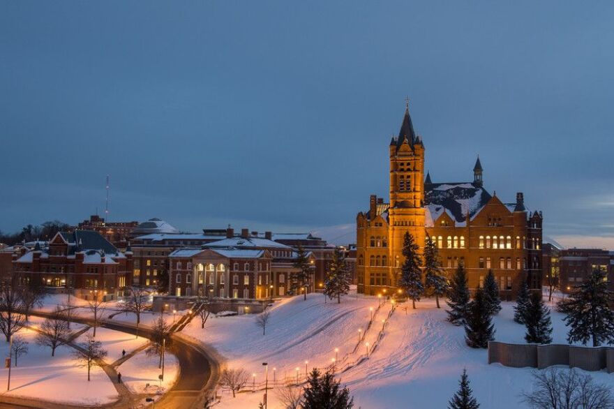 Syracuse University, SUNYESF suspend oncampus activities ahead of