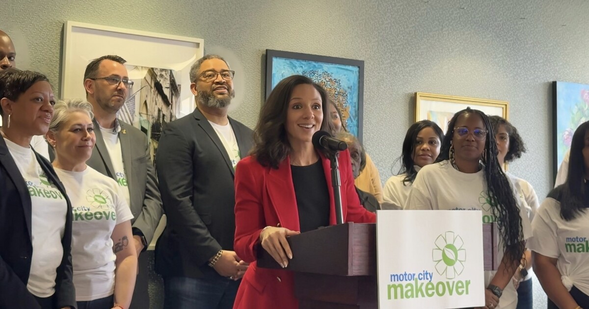 Detroit Mayor Sheffield calls for volunteers to beautify neighborhoods