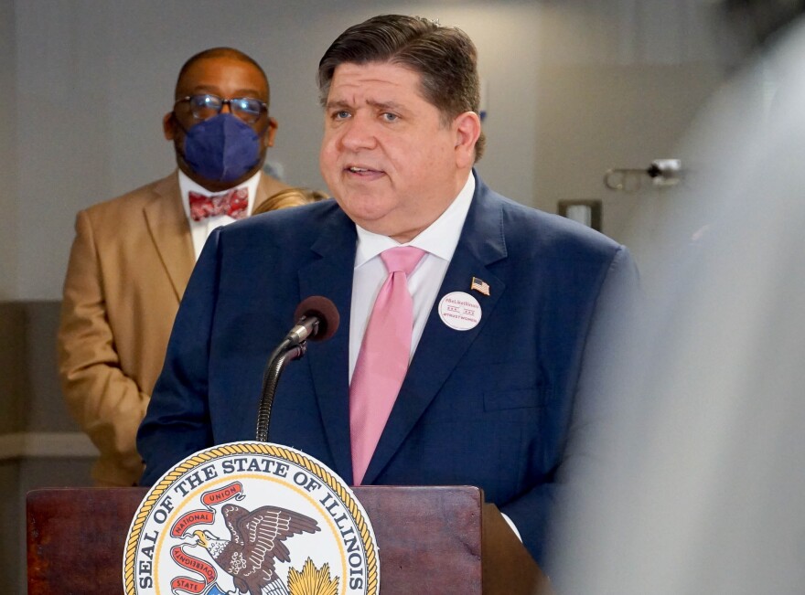 Illinois Gov. J.B. Pritzker speaks about abortion rights and access