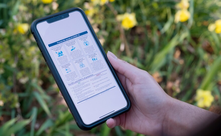 The fact sheets produced by Chandrashekar's COVID-19 Health Literacy Project can be read online or printed out as single-page handouts for patients.