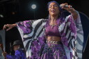 Blues singer Kat Riggins