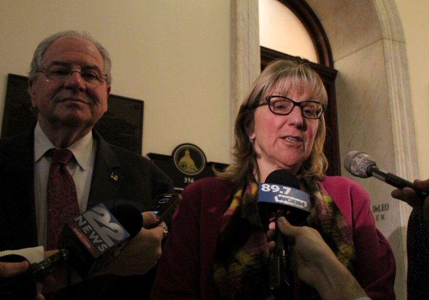 Massachusetts Senate President Karen Spilka, with House Speaker Robert DeLeo, said this week the Senate will "hopefully" take up Gov. Charlie Baker's gas safety bill and "maybe make some tweaks to it." 