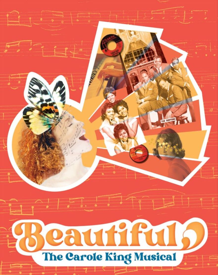 Asolo Repertory Theatre's Poster for "Beautiful: The Carole King Musical"