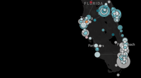  A screenshot taken Feb. 4, 2022 of the Anti-Defamation League's map of hate, extremist and anti-Semitic incidents in Florida in 2020-2021.