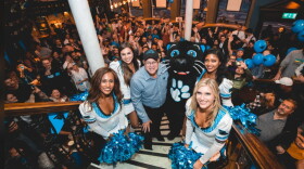 David Tepper, Sir Purr and cheerleaders