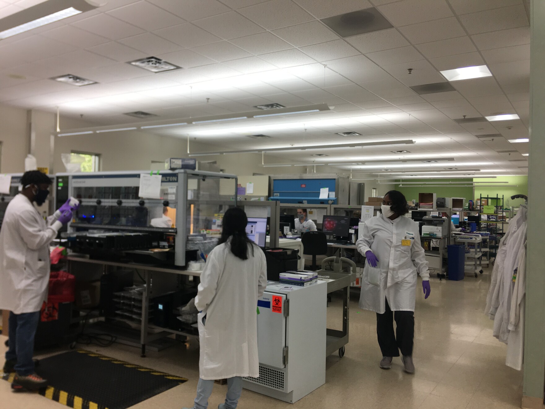 What It #39 s Like Inside LabCorp #39 s North Carolina Coronavirus Testing Lab