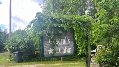The General’s Cabin is near Beattyville in Lee County