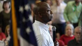 In a very provocative moment, Republican Tim Scott — the only Black Republican in the U.S. Senate — declared that the U.S. is not a racist country. (Charlie Neibergall/AP)
