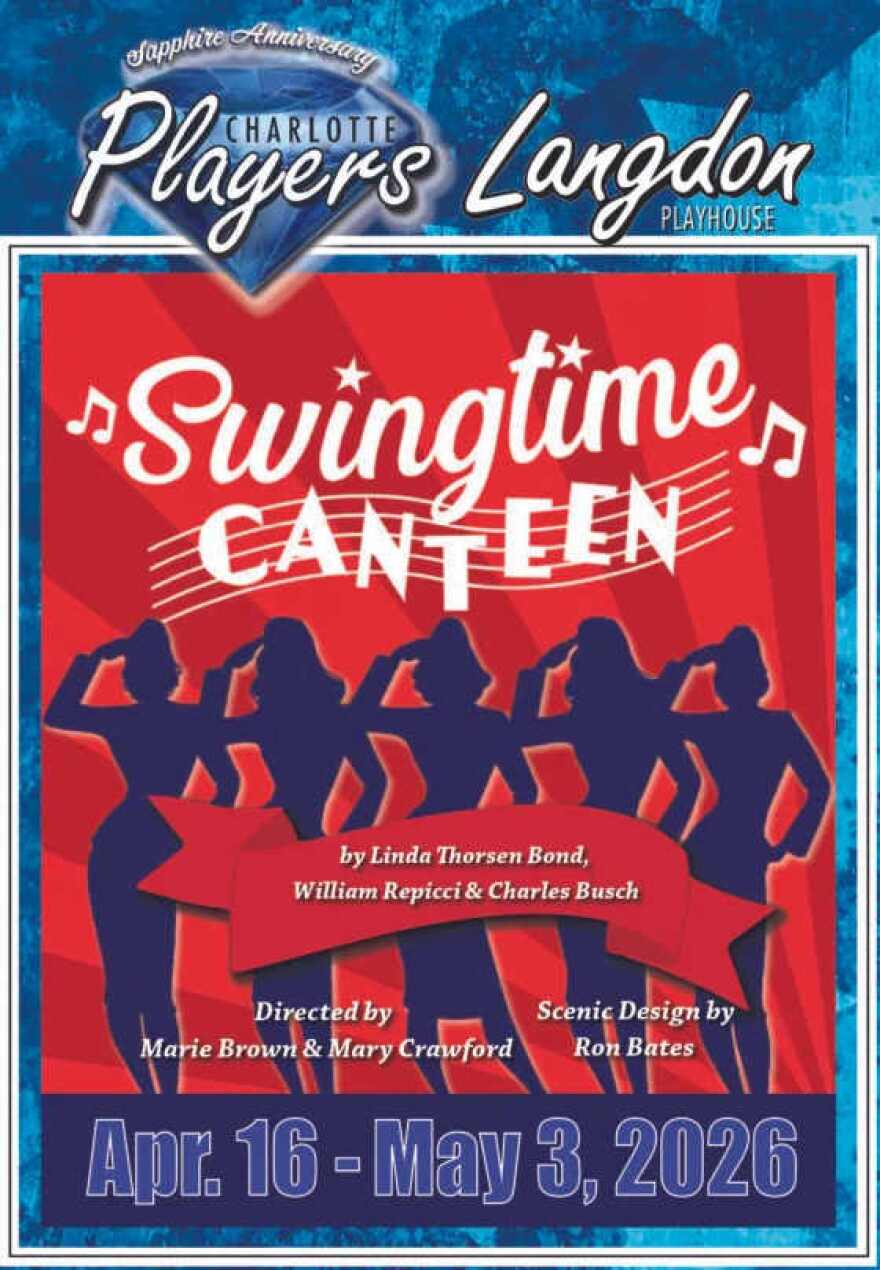 Charlotte Players Graphic for 'Swingtime Canteen'
