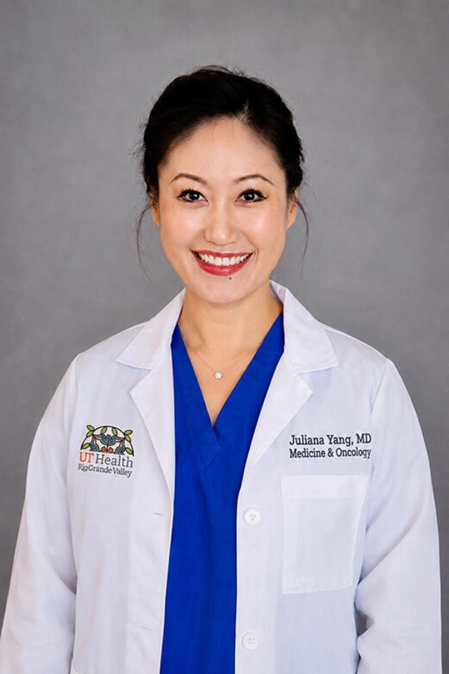 Dr. Julianna Yang, gastroenterologist at UT Health RGV, is a professor of medicine at the University of Texas Rio Grande Valley School of Medicine.