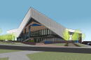 Architectural rendering of South Carolina State University's new library.