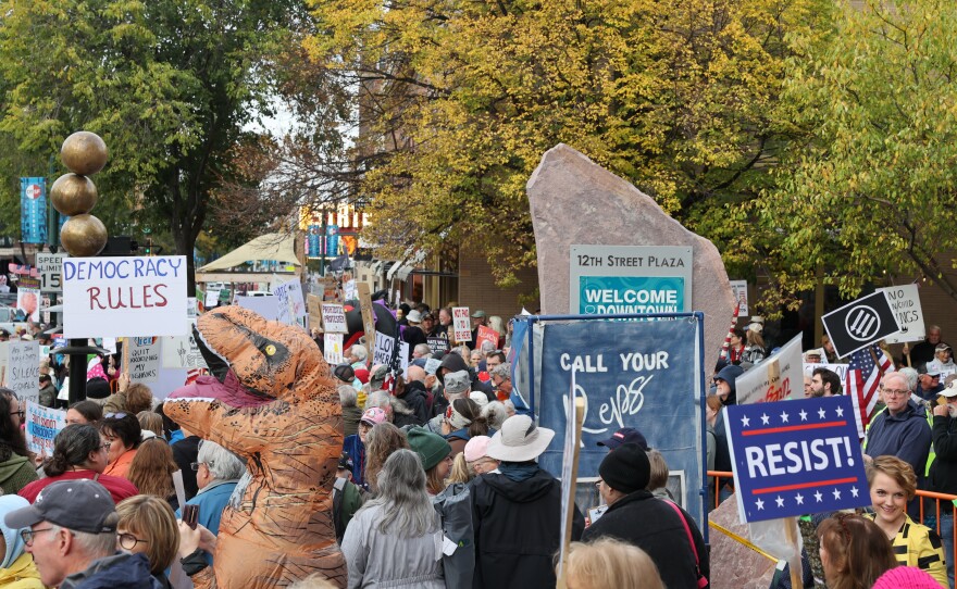 Scenes from the Sioux Falls No Kings Rally, October 18, 2025