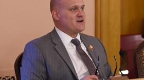 Rep. Scott Wiggam (R-Wayne County) addresses a House committee in a photo on his Ohio House member page.
