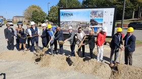 Groundbreaking of the Arena District in North Little Rock