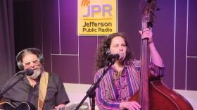 Amy LaVere and Will Sexton in the JPR Steve Nelson Performance Studio