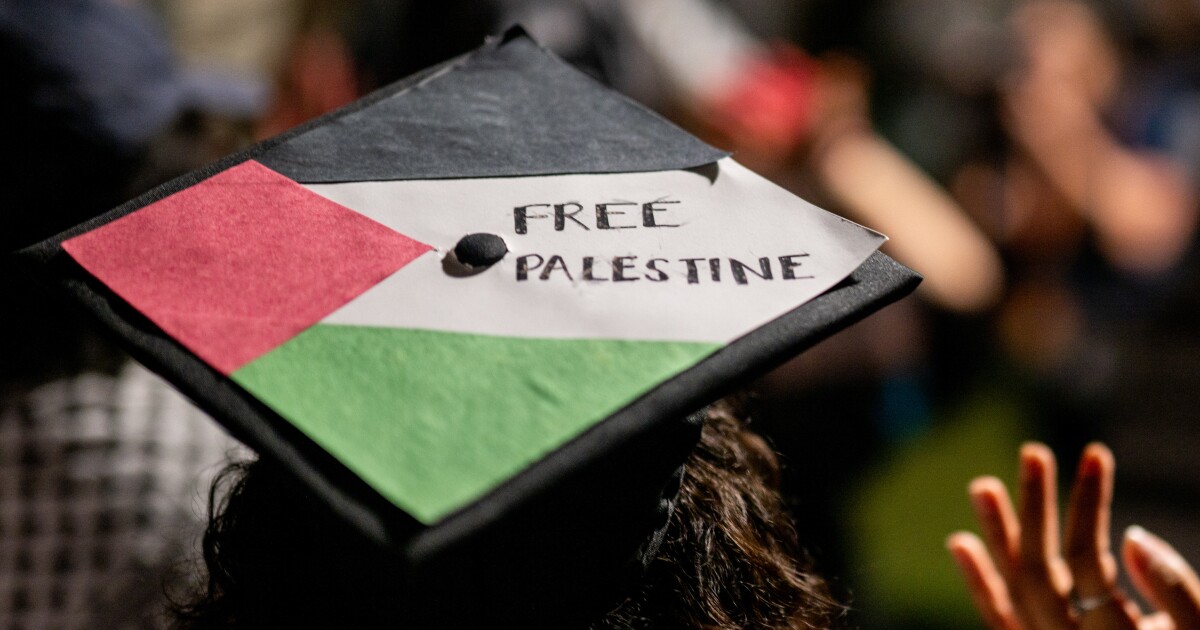 Student protests caused mostly minor disruptions at several graduation ...
