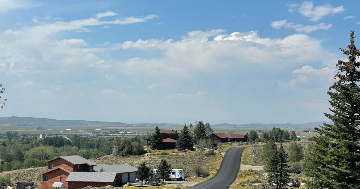 Where’s western Wyoming’s smokey skies coming from?