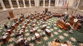 The Missouri Senate floor on April 20, 2023.