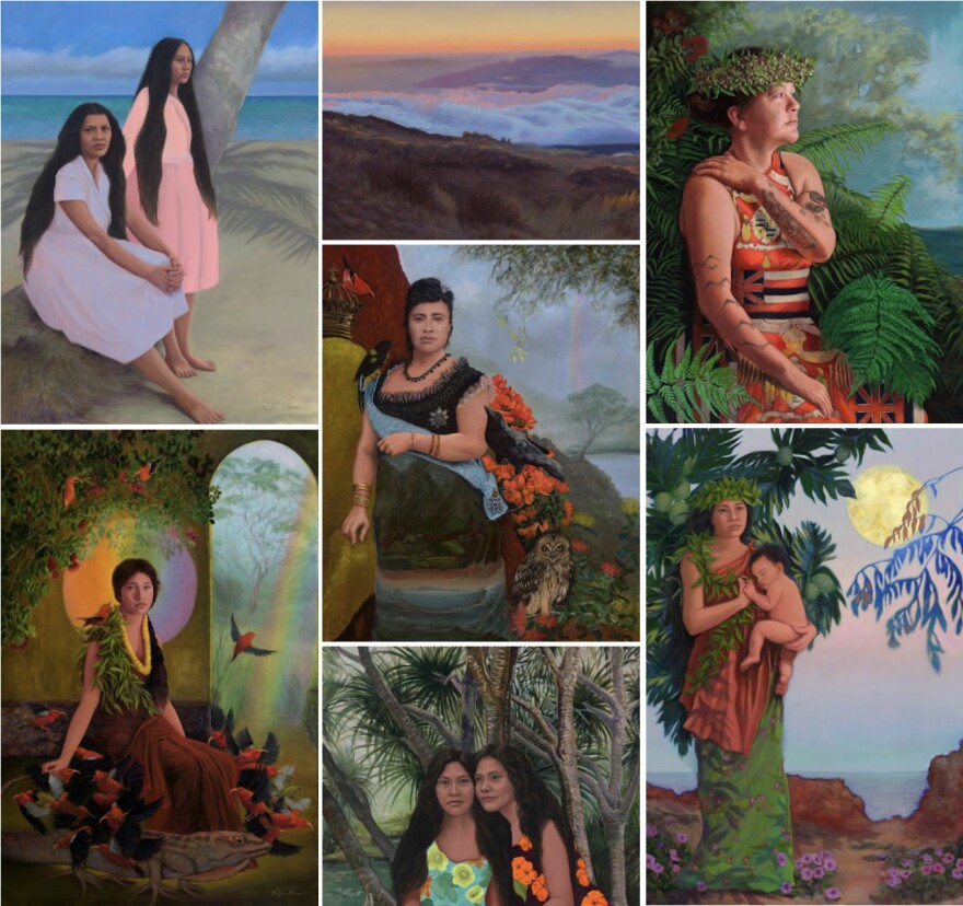 Kathleen Storm is a painter based on Maui.