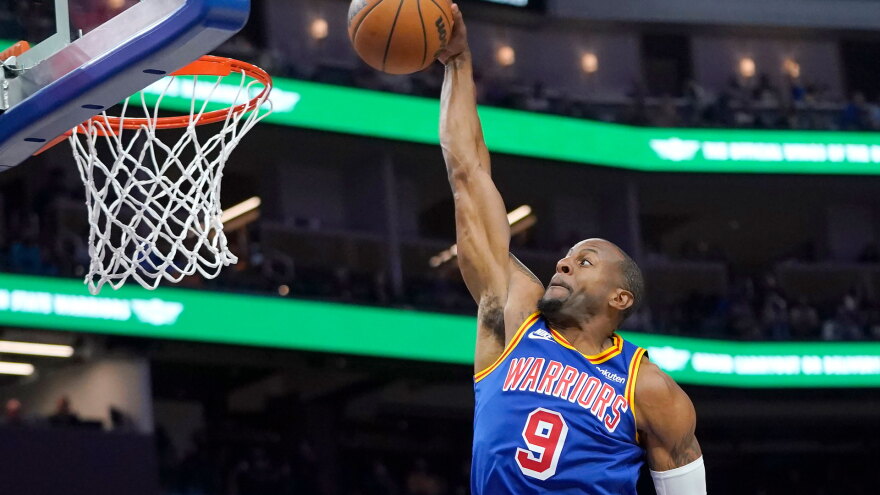 Andre Igoudala AP