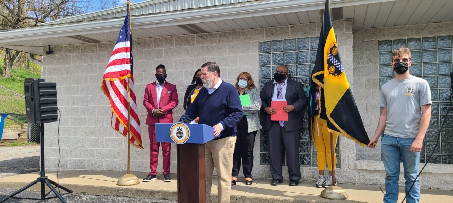 Pittsburgh Mayor Bill Peduto speaks on a surge in violence in the city