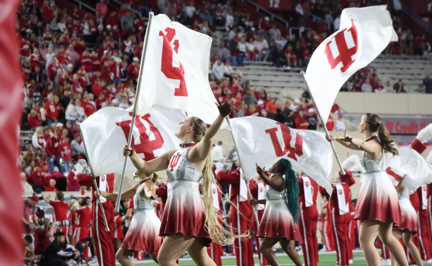 Photos from Indiana's Friday night win over Northwestern at Memorial Stadium. 