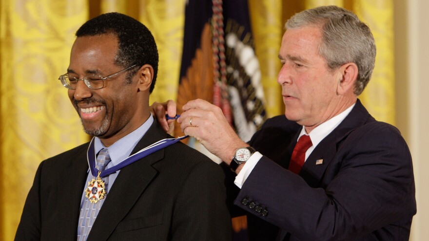 Carson was awarded the Presidential Medal of Freedom in 2008.