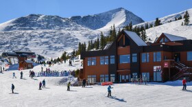 Ski lodge at Breckenridge Ski Resort, Colorado.