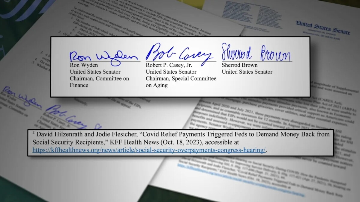 Senators demand answers from Social Security on clawbacks tied to COVID relief - Vimarsana News